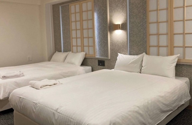 Nonsmoking Deluxe Twin 2 people Breakfast included buffet style/Okawa Fukuoka
