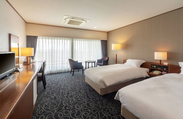 Nonsmoking Moderate twin Room without meals/Kurume Fukuoka