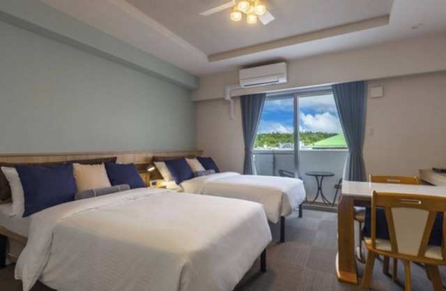 Nonsmoking Twin 4th to 6th floors with mini k/Ginowan Okinawa