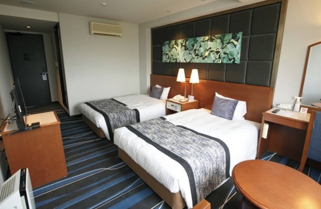 Nonsmoking Twin Room with Park View Free flat /Okayama Okayama