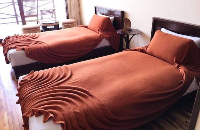 Nonsmoking Westernstyle twin ocean front/Kunigami-gun Okinawa