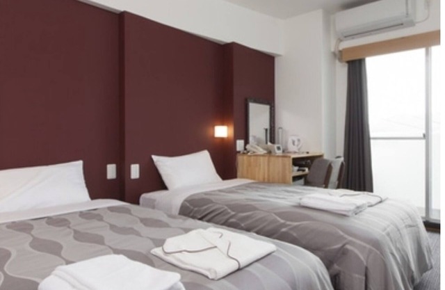 Nonsmoking Westernstyle twin room Room only /Hatsukaichi Hiroshima