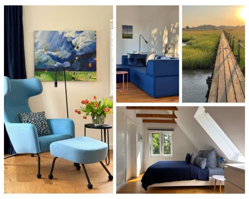Nordsee im Blick - Kamin & Privat-Garten - Design-Haus Heverstrom