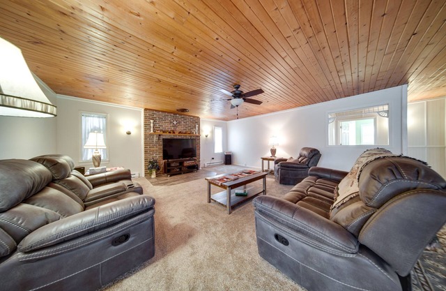 North Jackson Vacation Rental w/Wraparound Deck!