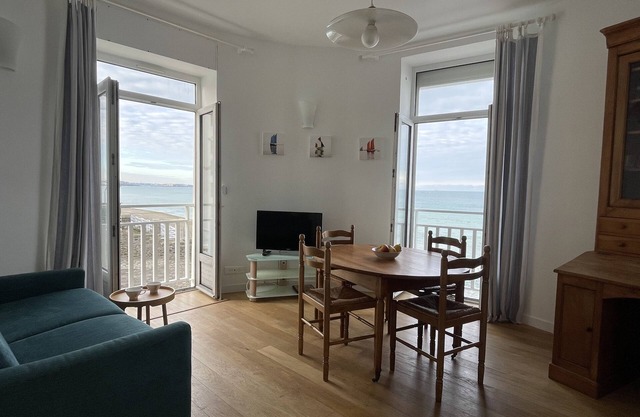Nouveau ! La Conchée, Appartement vue mer Avec Parking