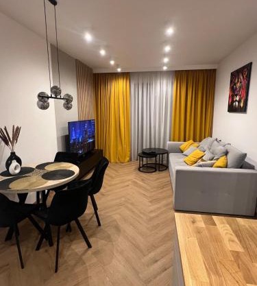 Nowoczesny apartament w centrum Warszawy parking, smart TV, self check-in