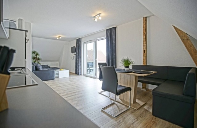 Oberes Apartment 1 mit Dachterrasse Ferienhaus in Mönkebude am Stettiner-haff