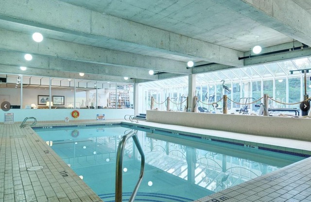 Ocean view one bedroom condo with indoor pool