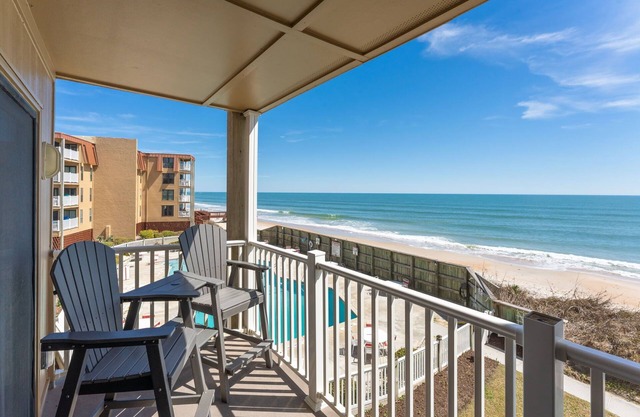 Oceanfront views, Beachfront condo, The Driftwood!