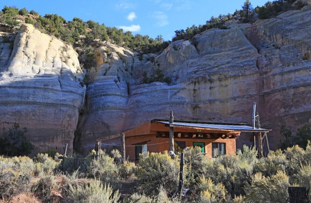Off Grid Wilderness Jacal at Gallina Canyon Rentals