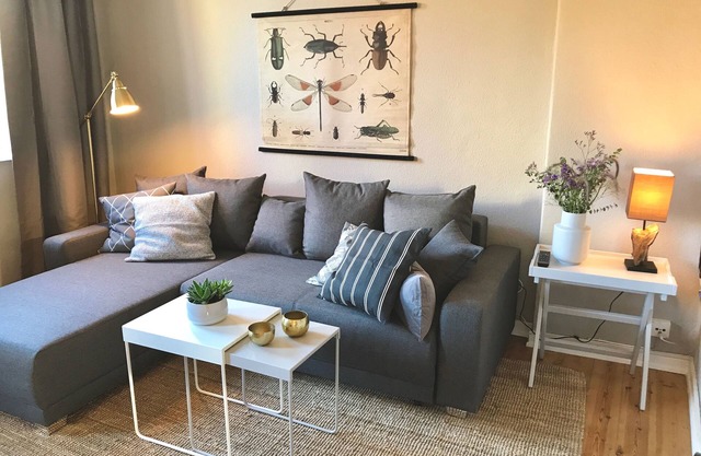 Old building apartment for up to 6 people "BARKASSE" in the Schanzenviertel - 2nd floor
