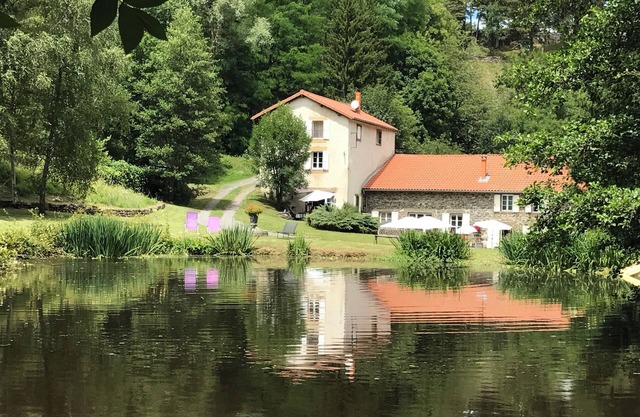 Old mill, private pond, heated swimming pool