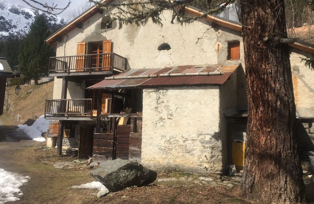 Old sheepfold in the middle of nature