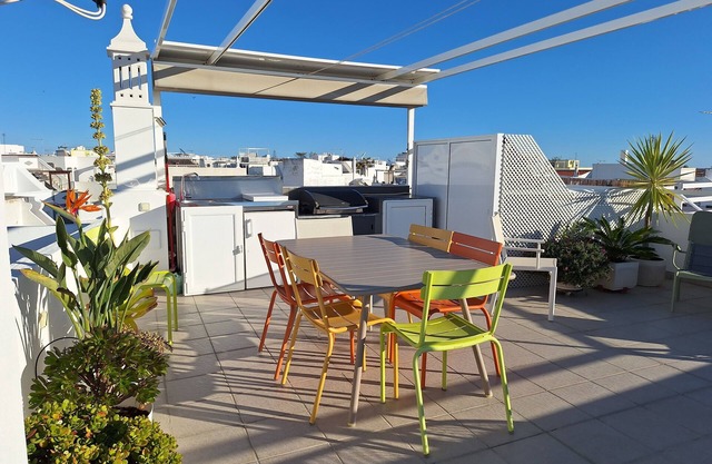 Olhão Roof Top Historic heart, 360° panoramic sea view.
