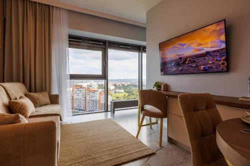 OLSZYNKI PARK- High-End Luxury Apartment with View, City Centre by StayNest