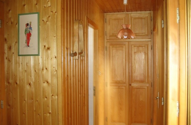 On the edge of a forest, in a peaceful setting, comfortable wooden chalet rated 3 stars.