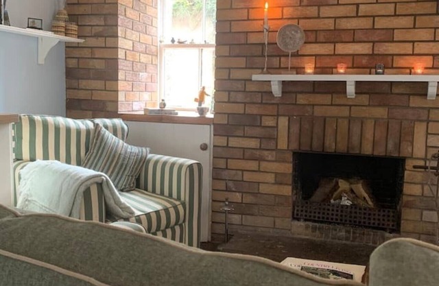 One bedroom, indoor fireplace. Right beside beach.