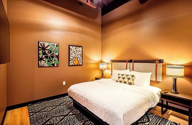 One Bedroom King with Den with views of Lake Monona in the heart of downtown.