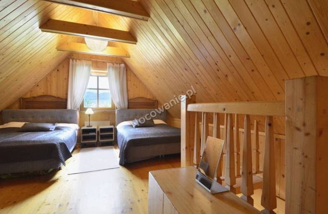 One family Wooden House in the mountains