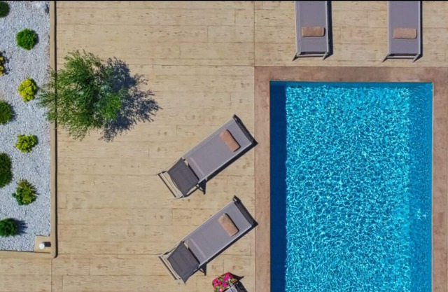 One level villa Liakos with private pool & stunning views