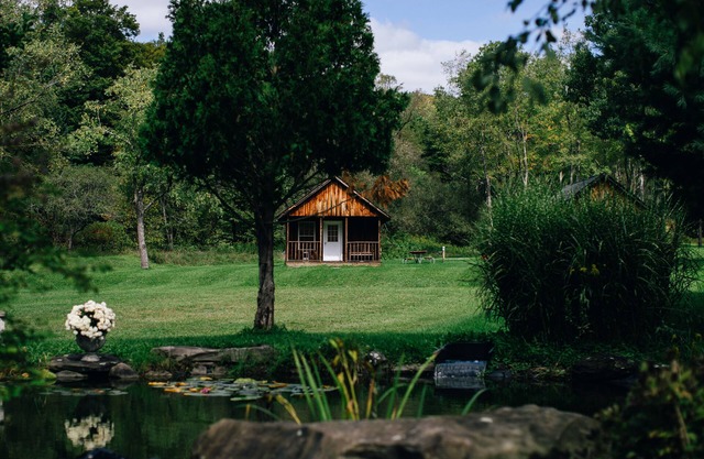One room cabin with bathroom