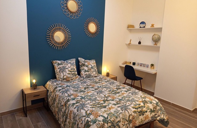Orange antique theater apartment
