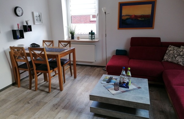 Our apartment is located in a quiet side street on the upper floor