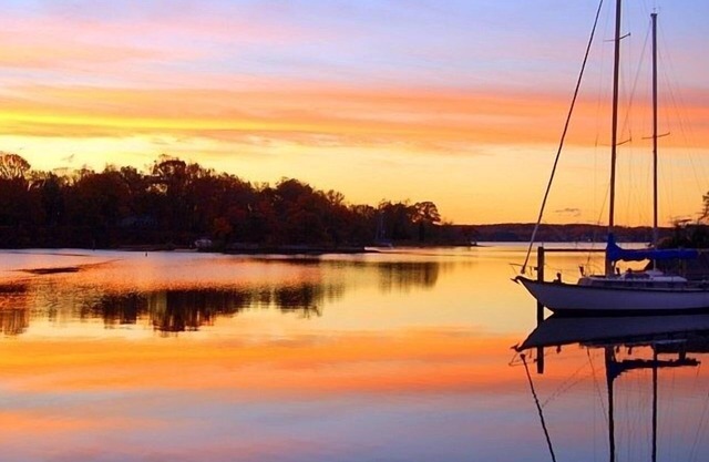 Our Home on the Cove: waterfront, peaceful, wooded, comfy, family friendly