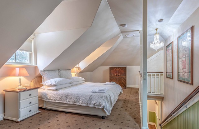 Our Loft sits above our Guest House main residence with balcony view