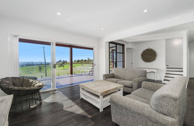 Oversized Executive Styled Home, Flat Walk To Town & Amazing Ocean Views!