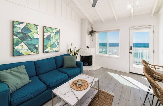 Pacific Villa #1 | Relaxing Oceanfront Patio Views