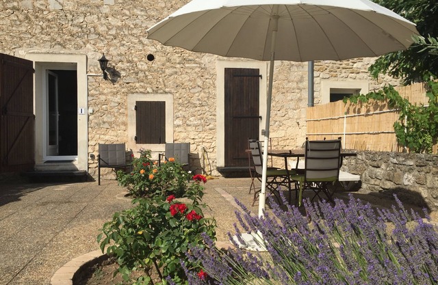 Part of Résidence Lou Boulidou, former vineyard, now unique vacation rentals.