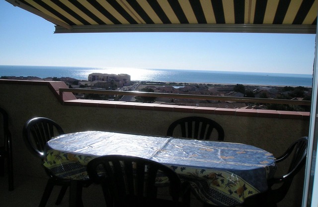 Pavillon T3 * 72m2 Terrace 180° Sea View, Wifi, Swimming pool, Internet, Air conditioning,