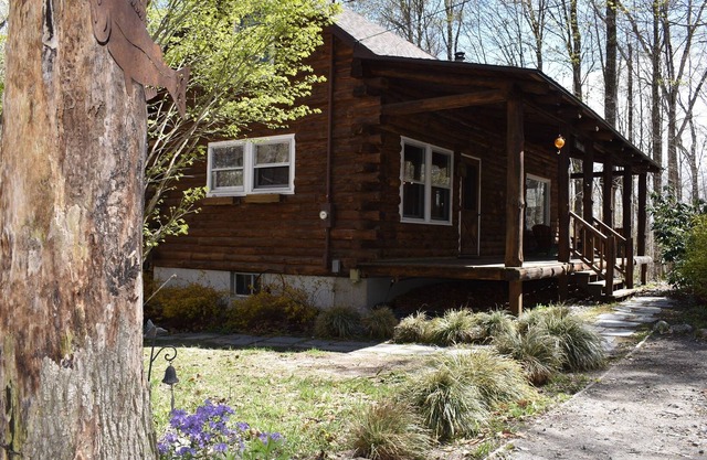 Peaceful and Private Adirondack Log Cabin