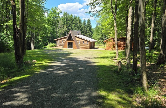 Peaceful cabin getaway close to Ellicottville and Holimont.