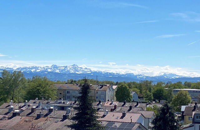 Penthouse Apartment mit Alpenblick