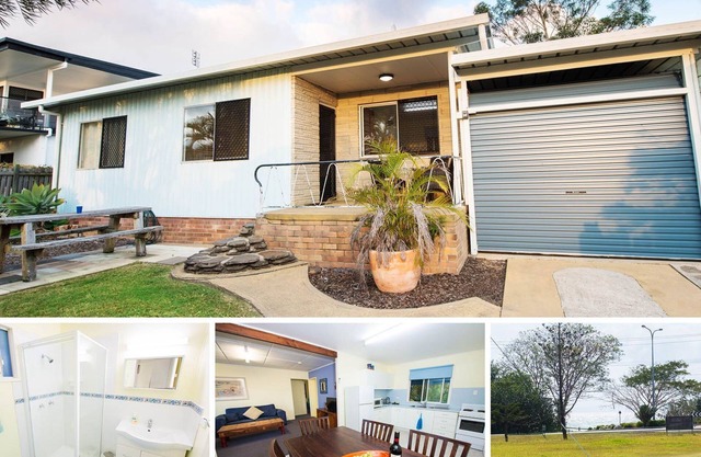 Pet friendly Pialba Beach House across from beach, close to waterpark