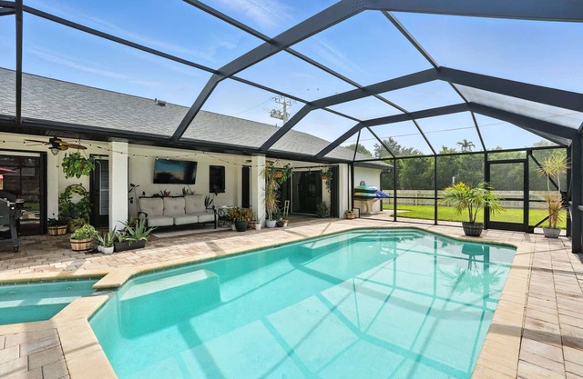 Pet-Friendly Pool Home Near Naples Beaches