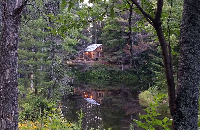 PET-FRIENDLY - Twilight Cabin a Unique Waterfront Log Cabin