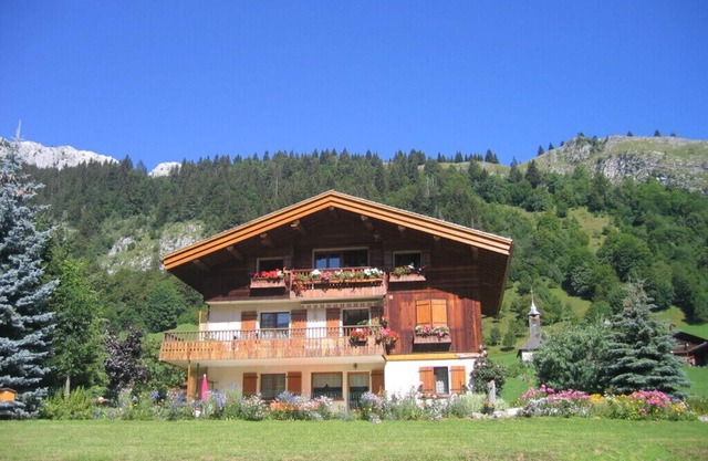 Pleasant garden level south classified * NN in owner's chalet