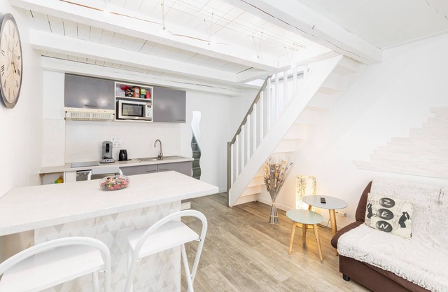 Pleasant, quiet duplex in the center of Montpellier