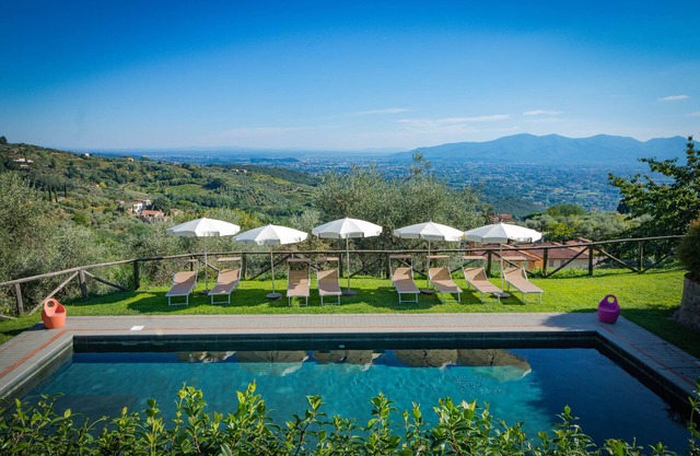 Podere Alte, private pool countryhouse, view, WiFi