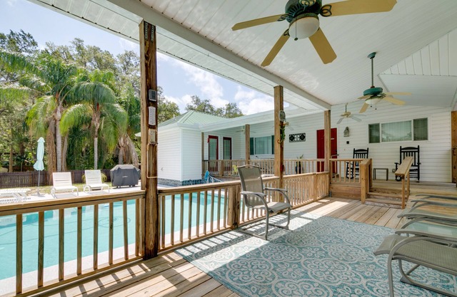Pool Access: Homosassa Home Near Boat Launch!