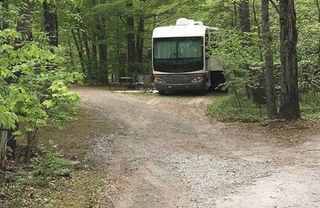 Pop up Camper Site Water & Electric Up to 32FT