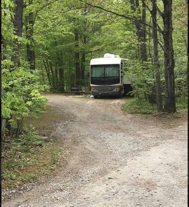 Pop up Camper Site Water & Electric Up to 32FT Site ONLY