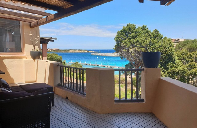 Porto Cervo Seafront Luxury with Hot Tub & View