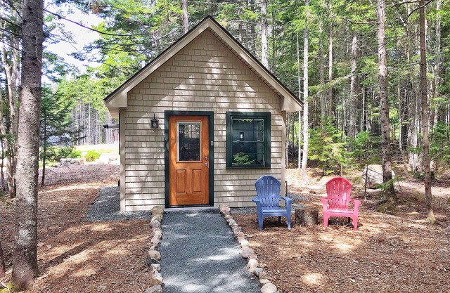 Precipice Tiny House at Acadia Yurts