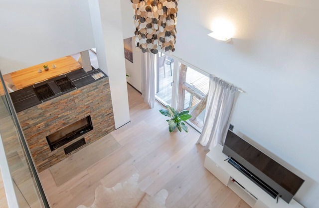 Premium maisonette apartment with 140m2 with terrace and fireplace