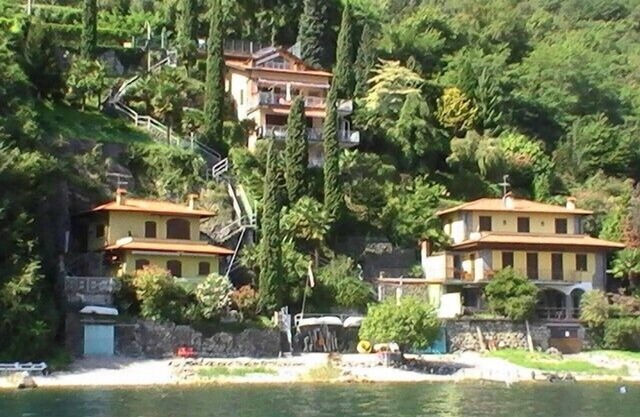 Prime location, house on the lake, with own direct beach access, Limonta, near Bellagio