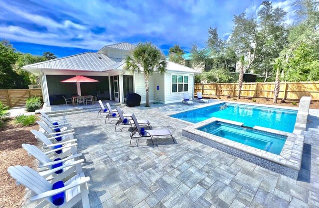 Private Beach Access|Golf Cart|Pool|Spa|Bikes